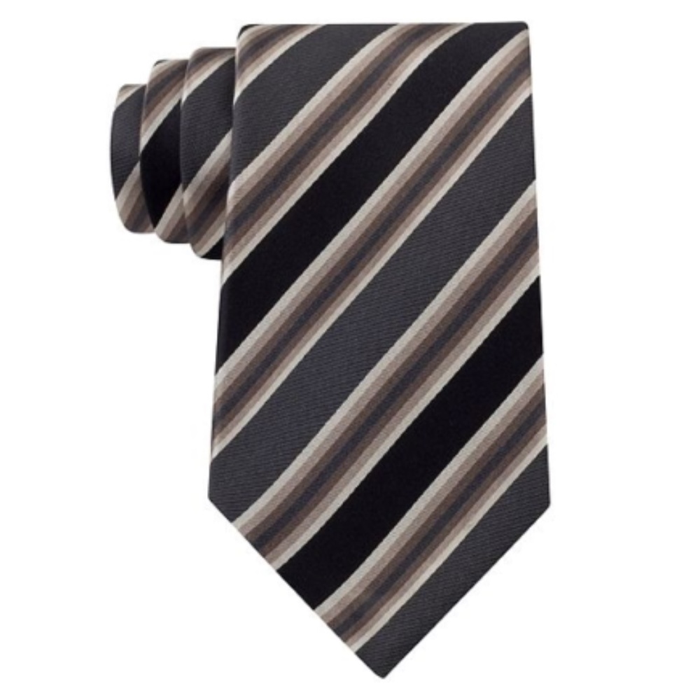 REACTION Kenneth Cole Men's Tony Stripe NeckTie